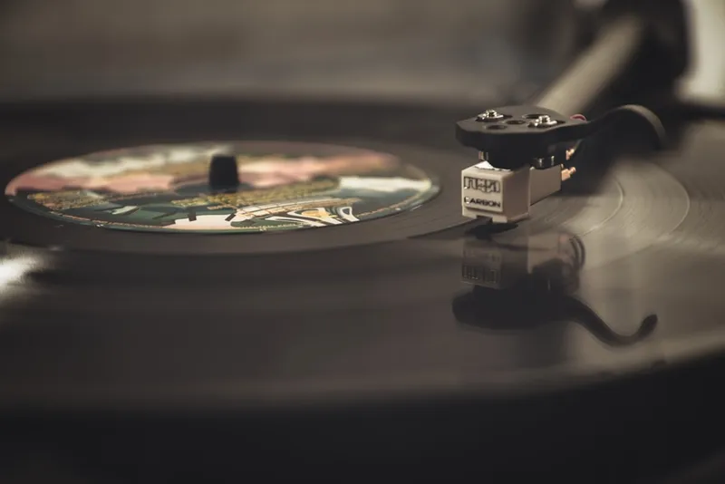 A close caption of Regars Plenar P1 cartridge. Tribute to analog music, specially to vinyl recors